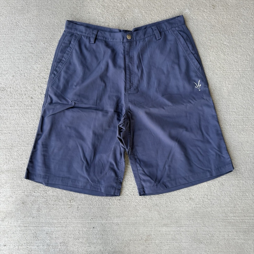 Ibex Navy Blue Men's Shorts